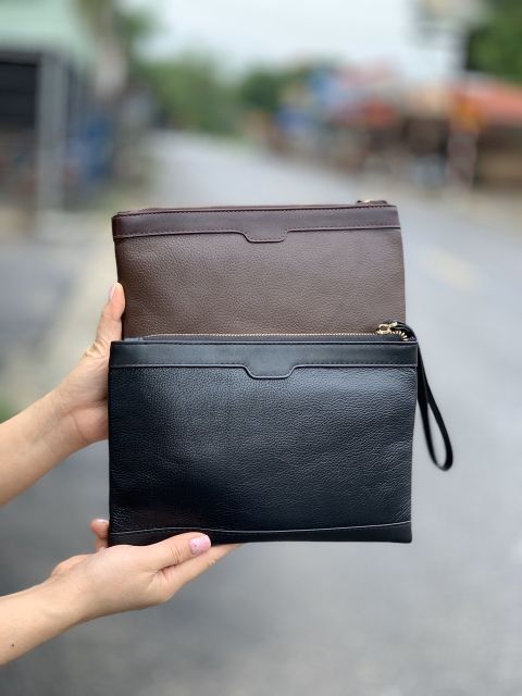 Ví Da Cầm Tay💖𝑭𝑹𝑬𝑬𝑺𝑯𝑰𝑷💖Ví Tiền - Ví Unisex - Hàng Cao Cấp XK, Da Thật, BH 1 Năm, Full Box, Phụ Kiện Chính Hãng | BigBuy360 - bigbuy360.vn