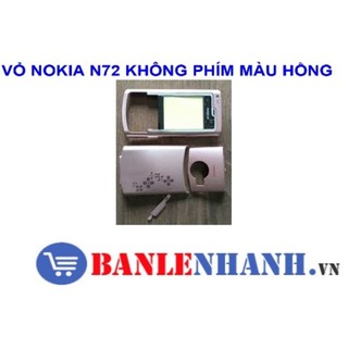 VỎ NOKIA N72 KHÔNG PHÍM MÀU HỒNG
