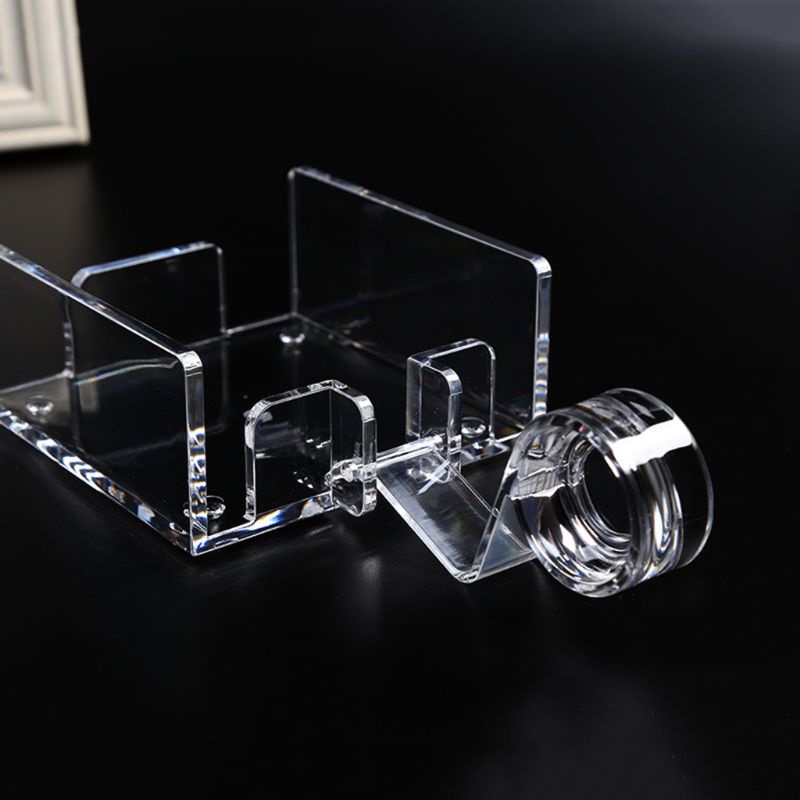 Hộp Đựng Khăn Giấy Hình Vuông Bằng Acrylic Trong Suốt