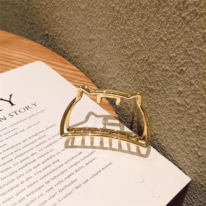 Kẹp tóc kim loại phong cách Âu Mỹ cổ điển