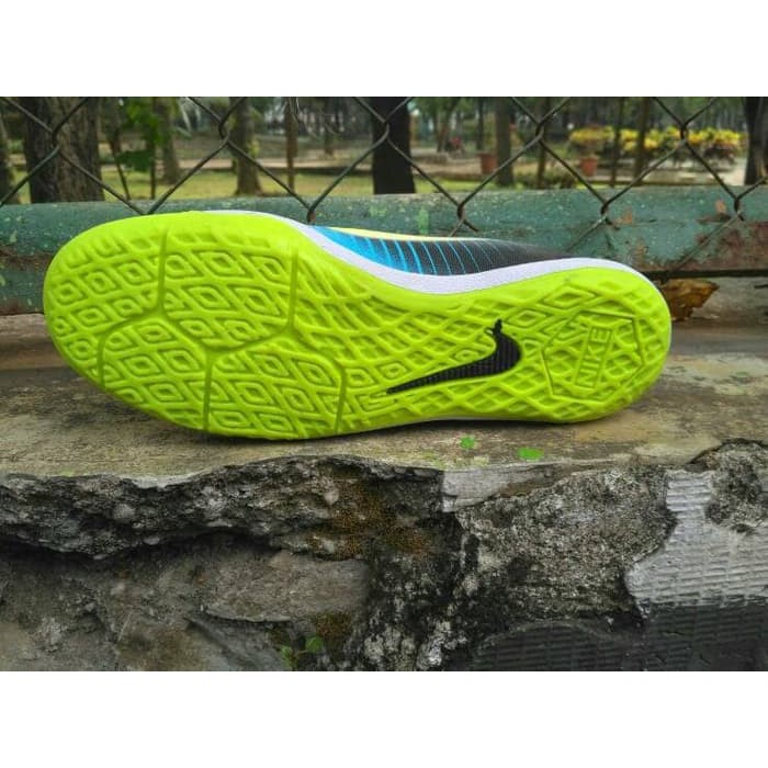 Giày thể thao Nike Mercurial Futsal VI chính hãng màu xanh dương/đen cấp độ làm quà tặng