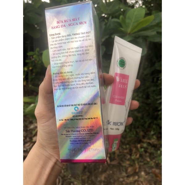 Sữa Rữa Mặt Sắc Hương