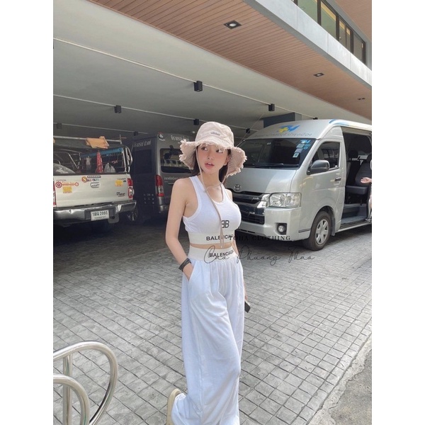 Sét 3 lỗ bagenciga quần suông