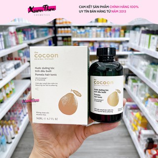 Nước Dưỡng Tóc Tinh Dầu Bưởi Cocoon Pomelo Hair Tonic 140ml