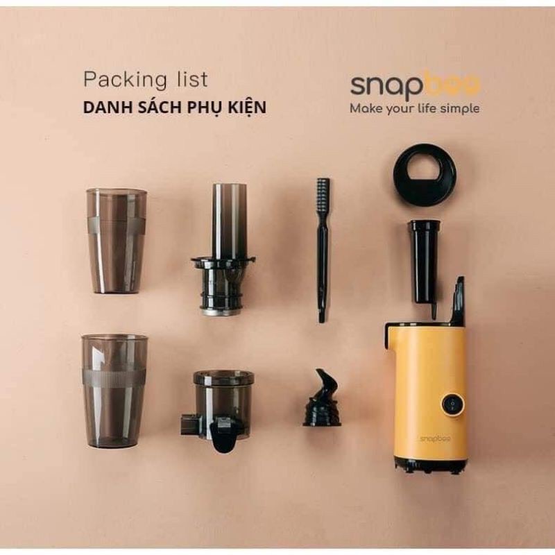 MÁY ÉP CHẬM SNAPBEE SK-202VN - Linh kiện chính hãng cho máy