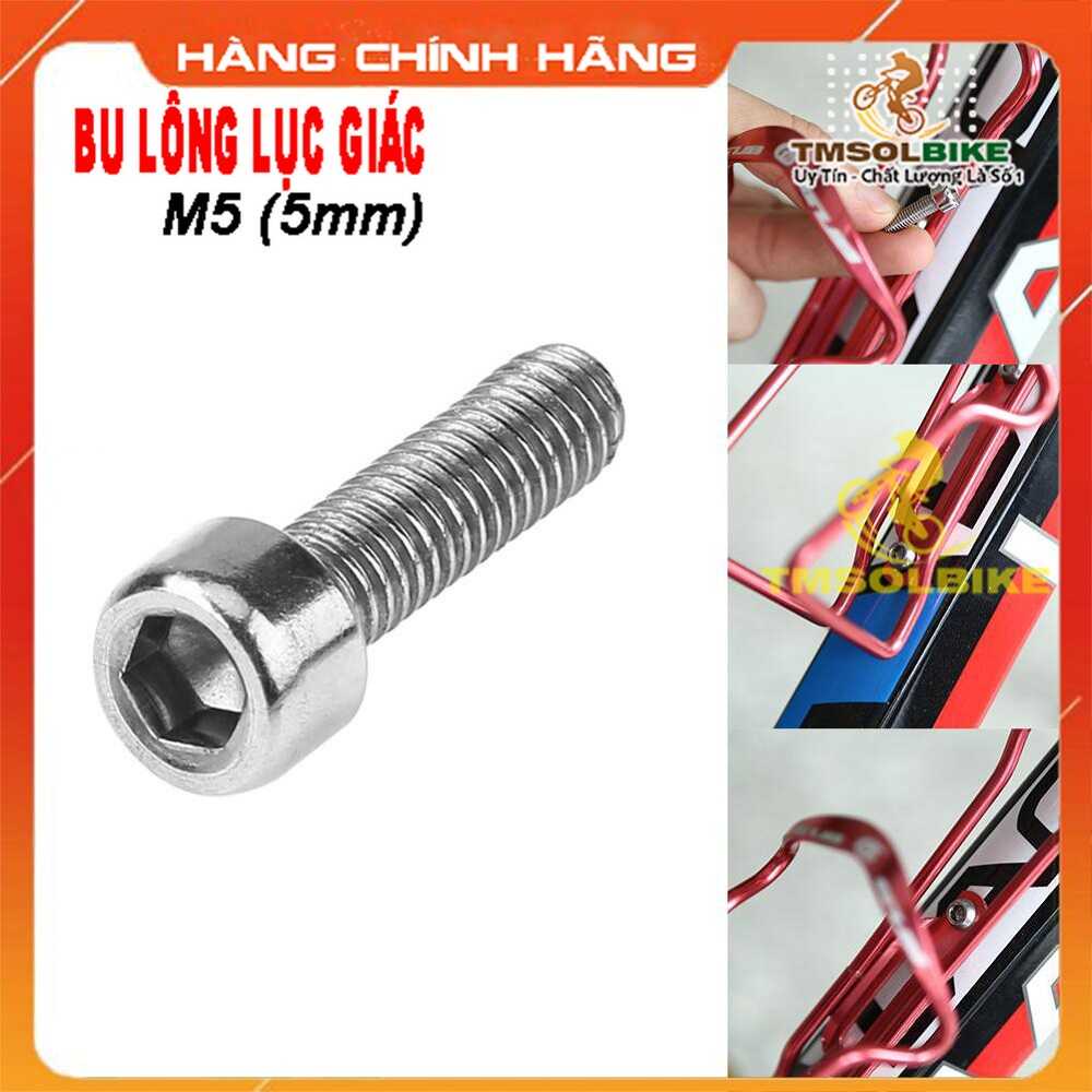 Cặp ốc Cố Định Bình Nước, Xe Đạp , Bu Lông Lục Giác Gắn Gọng Nước Xe Đạp, Ốc Gắn Bơm Xe Đạp