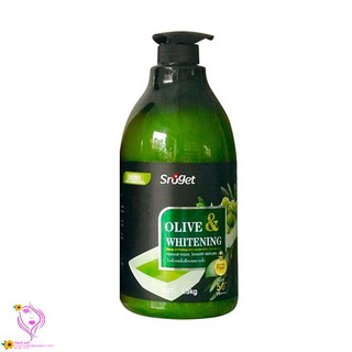 Sữa tắm trắng da Thái Lan Sroget Olive & Whitening - 1300g - Oliu