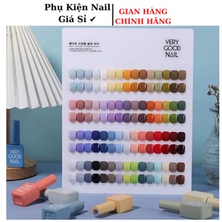 Sơn gel very good nail sét 60 màu “ tặng base top +bảng màu