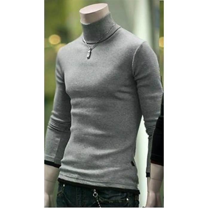 Áo thun cổ lọ Nam Facioshop TT13