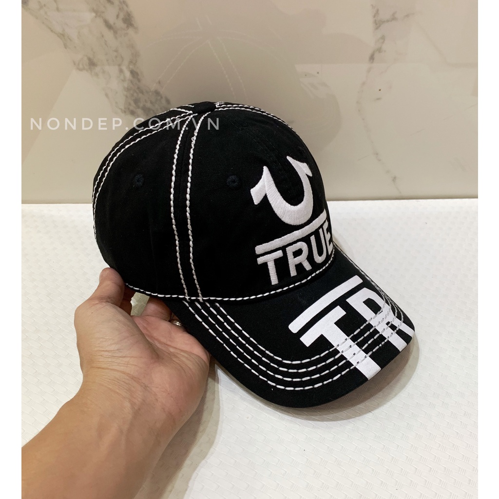 Mũ Lưỡi Trai Thời Trang Nam Nữ - Nón Ông Địa TRUE RELIGION Địa U Đội Là Chất