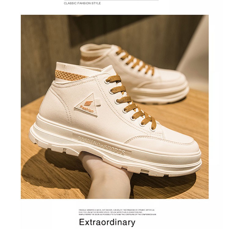 Giày sneaker nam cổ cao [FREESHIP] D850 shop ĐỊCH ĐỊCH chuyên giày bốt nam