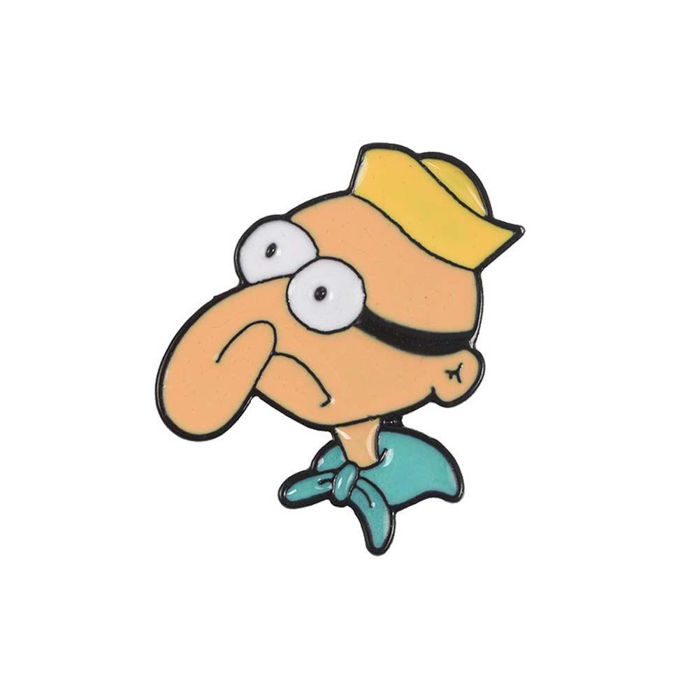 Mmluck Ghim Cài Ba Lô Tráng Men Hình SpongeBob / Ngôi Sao Patrick / SpongeBob Làm Quà Tặng Cho Bé Trai Và Bé Gái