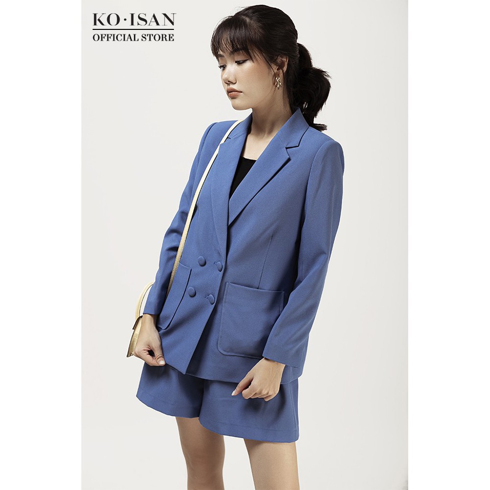 [Mã FAMALLT5 giảm 15% đơn 150k] Áo blazer và quần short nữ KO-ISAN thời trang công sở SV121 | BigBuy360 - bigbuy360.vn