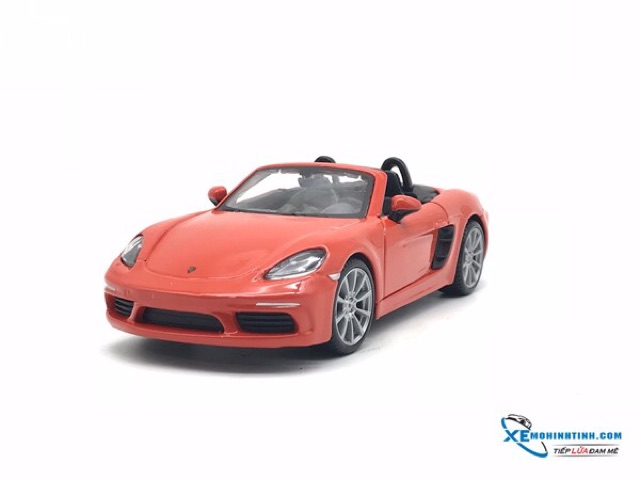 Xe Mô Hình Porsche 718 Boxter 1:24 Bburago ( Cam )