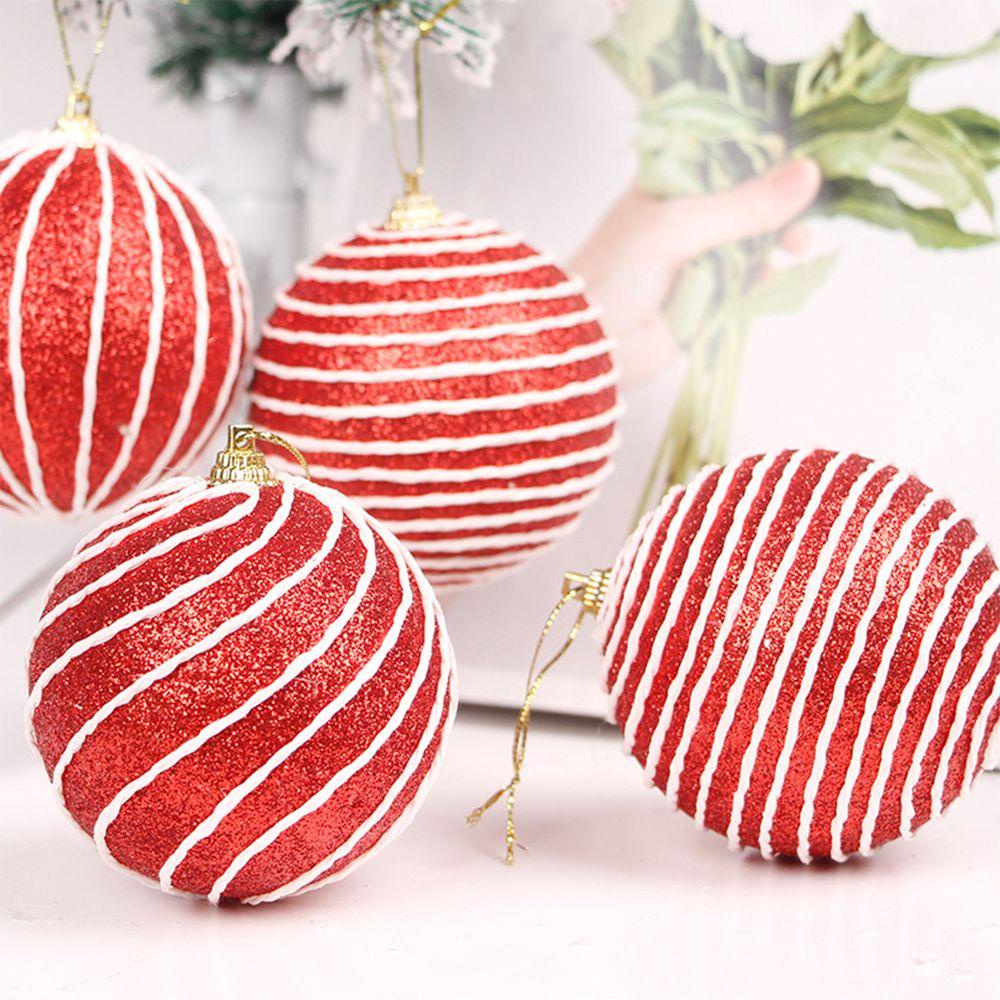 LET Trái Châu Màu Đỏ Sơn Dùng Trang Trí Cây Thông Giáng Sinh