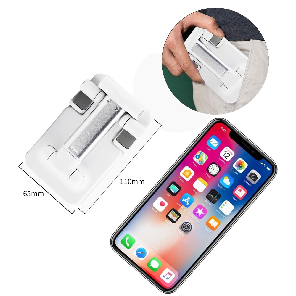 Giá Đỡ Máy Tính Bảng 4.7-13 Inch Bằng Nhôm Đa Năng Cho Iphone Samsung Ipad Kindle