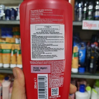 Dầu Gội Dành Cho Tóc Nhuộm L'Oreal Vive 280ml