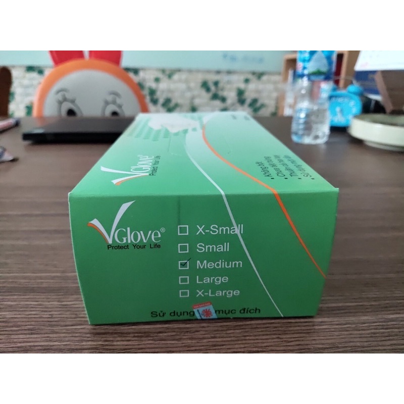 Găng tay y tế không bột Vglove chính hãng, Size XS,S,M,L, hộp 100 cái, TTIC Shop | BigBuy360 - bigbuy360.vn