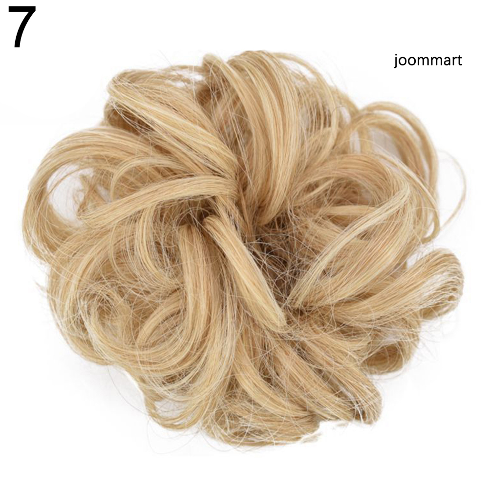 (Hàng Mới Về) Búi Tóc Giả Hình Bánh Donut Uốn Xoăn Thời Trang Cho Nữ | BigBuy360 - bigbuy360.vn