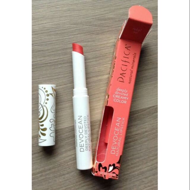 Son thiên nhiên Pacifica creamy color Devocean natural lipstick