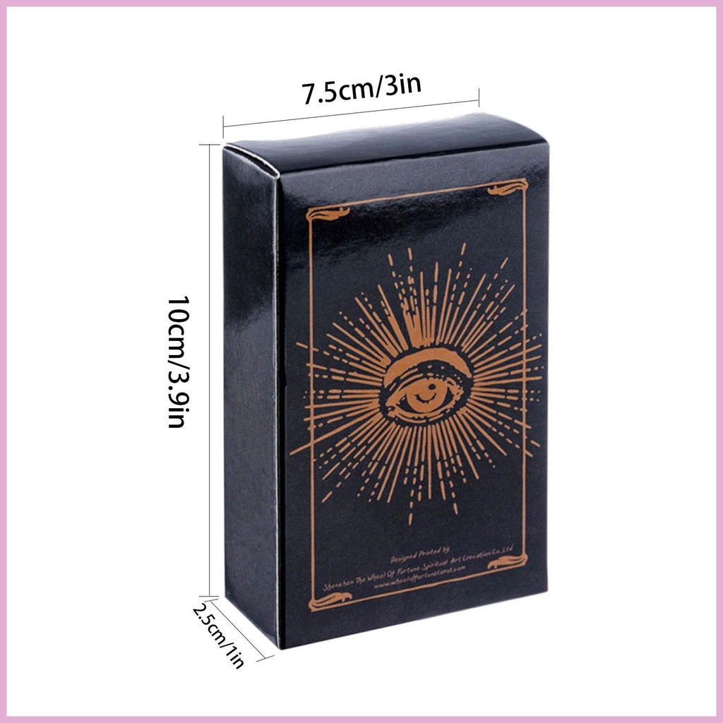 Bộ Bài Tarot Tiếng Anh Fate Divination shinvn Chất Lượng Cao