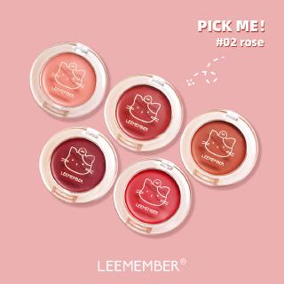 Phấn Má Hồng Lì Màu Cam Đỏ Trang Điểm Hai Công Dụng Leememember / leemember