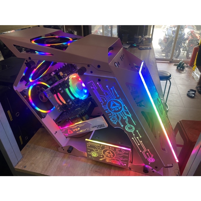 Thùng PC Gaming chuyên giả lập Nox render