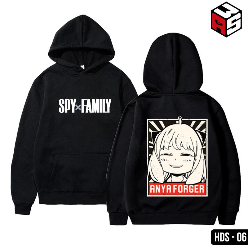 Áo hoodie spy x family, áo hoodie in hình anime spyxfamily Loid, Yor, Anya Forger mẫu mới