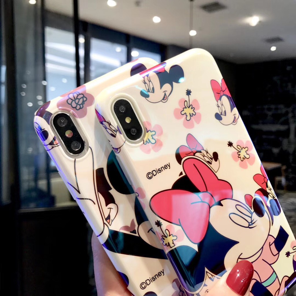 Ốp Điện Thoại In Hình Chuột Mickey / Minnie Đáng Yêu Cho Iphone Xs Max Xr I8 | BigBuy360 - bigbuy360.vn