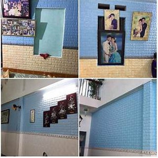 [COMBO 40 TẤM ] Xốp dán tường 3d giả gạch  kích thước 70 x 77 cm giá rẻ tại Hà Nội