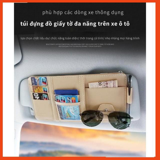 PAN- PAN- Khuyến mãi - Túi đựng đồ giấy tờ đa năng trên xe ô tô POCKET CARD 🍀 𝐅𝐑𝐄𝐄𝐒𝐇𝐈𝐏 🍀