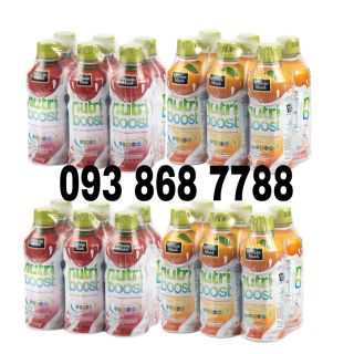 [TK MỚI GIẢM 25K NHẬP GTNOV183684] Thùng Nutri Boost Sữa Dâu/ Cam 24 chai × 297ml