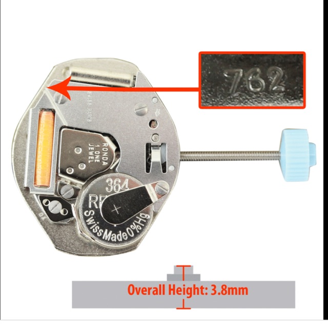 Máy đồng hồ thuỵ sĩ ronda 762 , 763,751,753,1062,1063,1064,1069