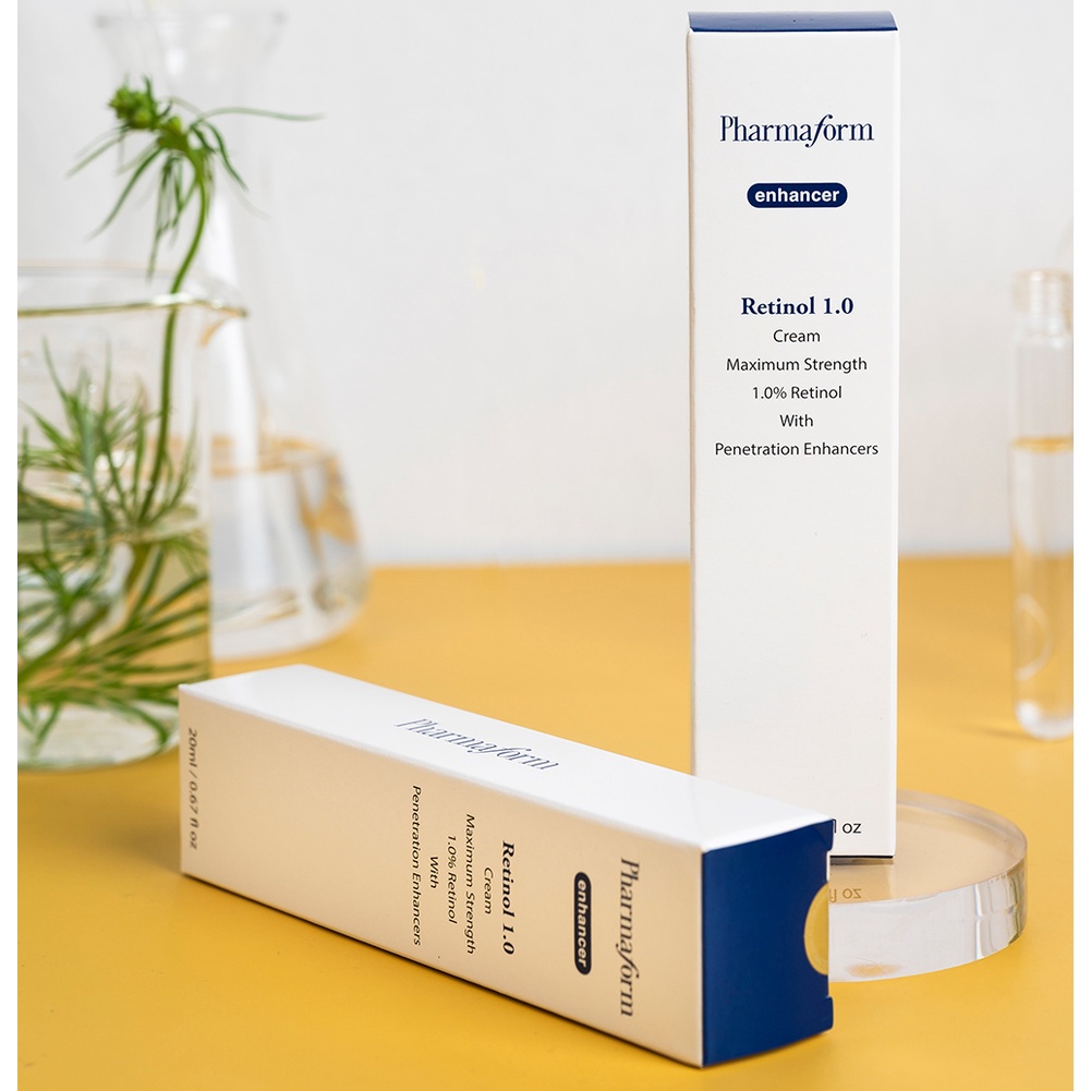 Tinh chất Pharmaform Retinol 1% Enhancer hỗ trợ tái tạo da, giảm nếp nhăn, chống lão hóa, làm đều màu da 20g