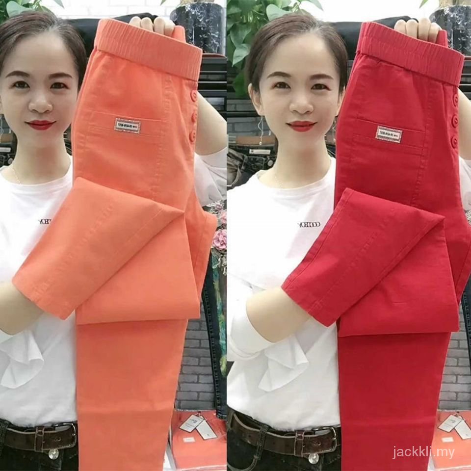 Quần Cotton Lanh Lưng Cao Dáng Rộng Phong Cách Hàn Quốc Thời Trang Mùa Hè Mới Cho Nữ 2021 | BigBuy360 - bigbuy360.vn