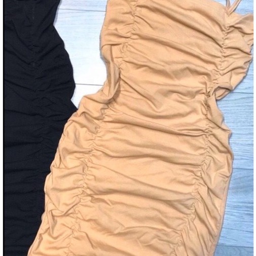 Váy Nữ 🌹FREESHIP🌹 Váy Hai Dây Nữ Ôm Body Dúm Dây Dài Siêu Đẹp Siêu hót AN23 | BigBuy360 - bigbuy360.vn