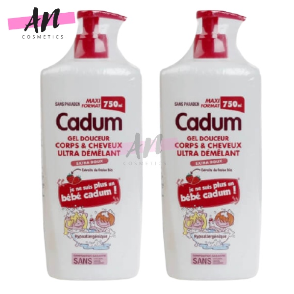 Sữa tắm gội Bebe Cadum Gel Douceur Corps 750ml sữa tắm cho bé từ 1 tuổi +