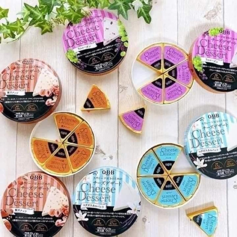 Phô Mai QBB Nhật Bản Vị Trái Cây Cho Bé Ăn Dặm Đủ Vị Date Mới Nhất - 𝐁𝐢 𝐌𝐚𝐫𝐭