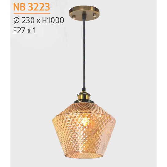 Đèn thả trần -treo tường trang trí kiểu hiện đại VKT-NB-3223( Tặng kèm bóng đèn chuyên dụng )