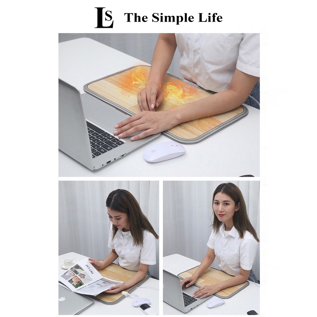 Thảm sưởi ấm chân bằng điện, thảm sưởi ấm chó mèo chống trượt, thiết bị giữ ấm cho mùa đông cao cấp,đa năng [CHÍNH HÃNG]