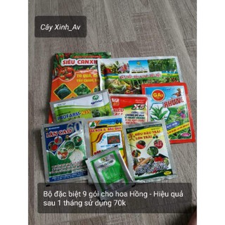 Combo 8 gói đặc biệt cho hoa hồng