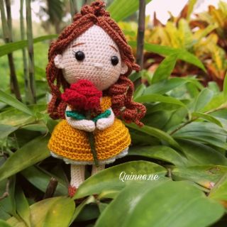 Búp Bê Công Chúa Bằng Len - Bella