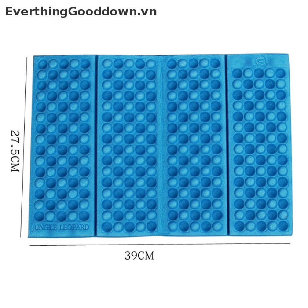 Everthinggooddown Đệm Ngồi Xốp Mềm Có Thể Gấp Gọn Dùng Khi Đi Cắm Trại / Đi Biển /