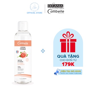 Nước hoa hồng Callibelle Lotion Tonique Rose giúp dưỡng ẩm se khít lỗ chân lông 250ml