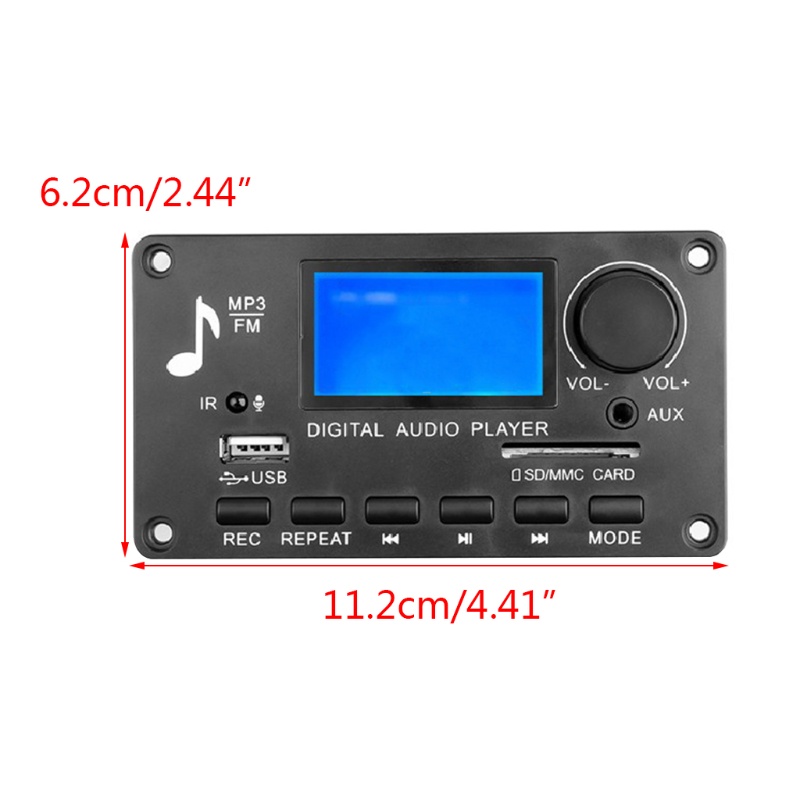 Loa Nghe Nhạc MP3 Không Dây Hỗ Trợ Thẻ TF Cho Xe Hơi
