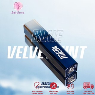 Son Kem Lì Merzy Blue Velvet Tint Season 3 Holiday Limited Edition V16 V17 V18 Confidence