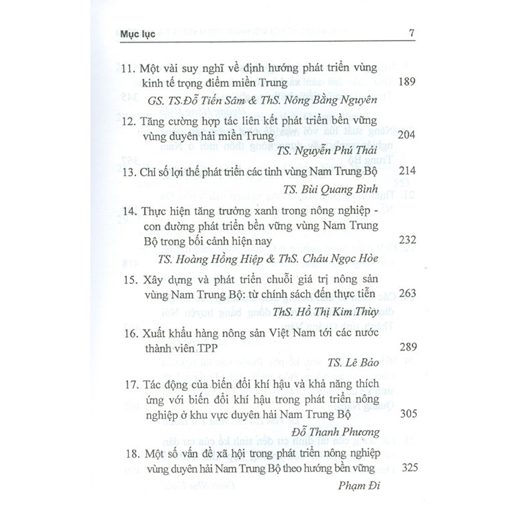 Sách - Khoa Học Xã Hội Với Phát Triển Vùng Trung Bộ Trong Bối Cảnh Hiện Nay