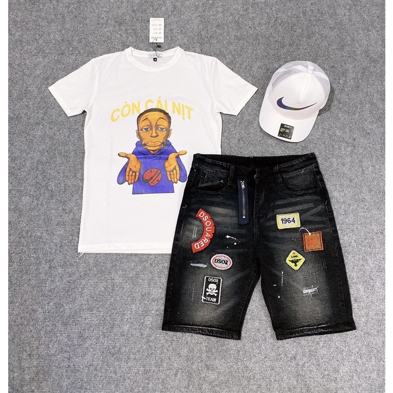 Quần jeans short kèm hình chụp thật