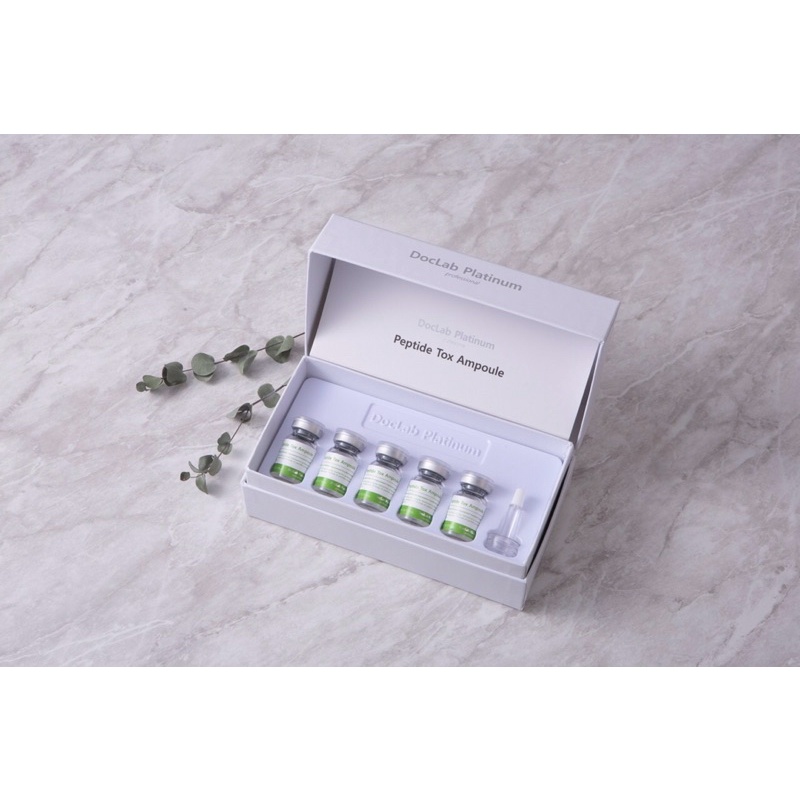 Hộp 5 lọ tế bào gốc Doclab Platinum Peptide Tox Ampoule