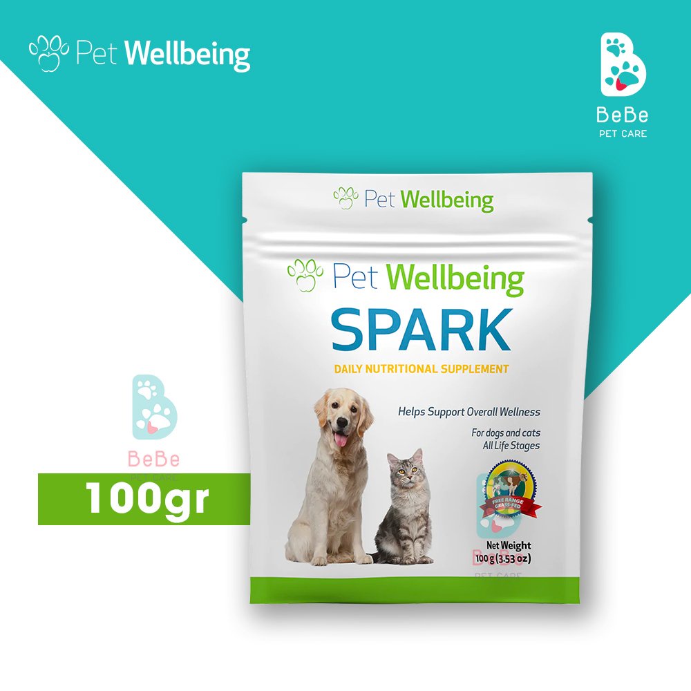 PET WELLBEING Daily Nutritional Supplement 100Gr - Bột Bổ Sung Tối Ưu Dinh Dưỡng Cho Chó Mèo